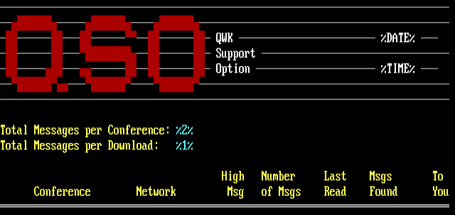 ANSI art: QSODOWN.ANS